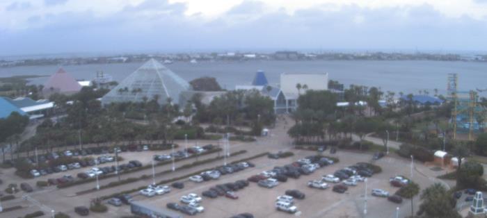 Weather camera view of Moody Gardens Inc..