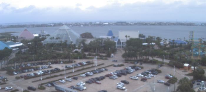 Weather camera view of Moody Gardens Inc..