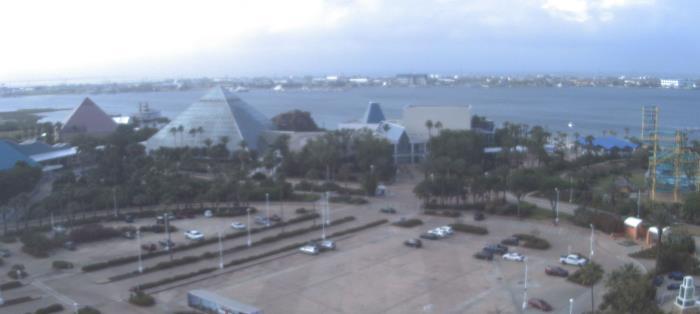 Weather camera view of Moody Gardens Inc..