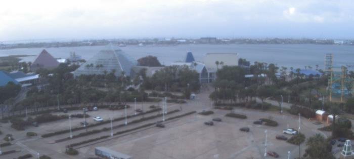 Weather camera view of Moody Gardens Inc..