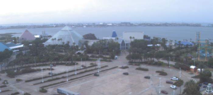 Weather camera view of Moody Gardens Inc..