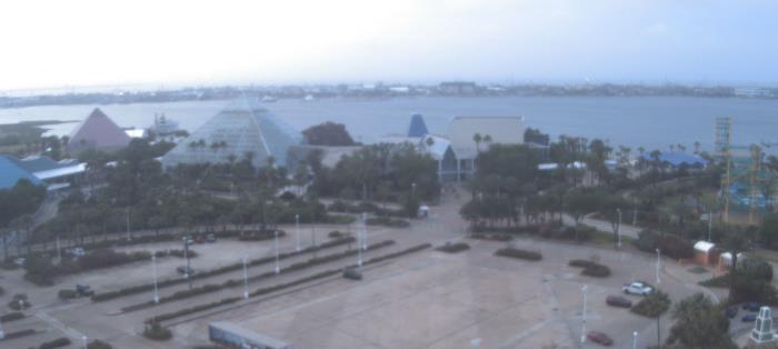 Weather camera view of Moody Gardens Inc..
