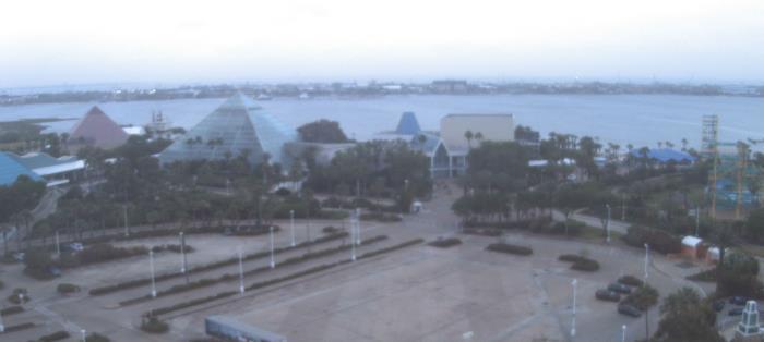 Weather camera view of Moody Gardens Inc..