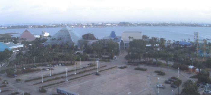 Weather camera view of Moody Gardens Inc..