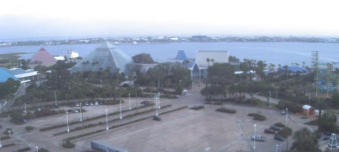 Weather camera view of Moody Gardens Inc..