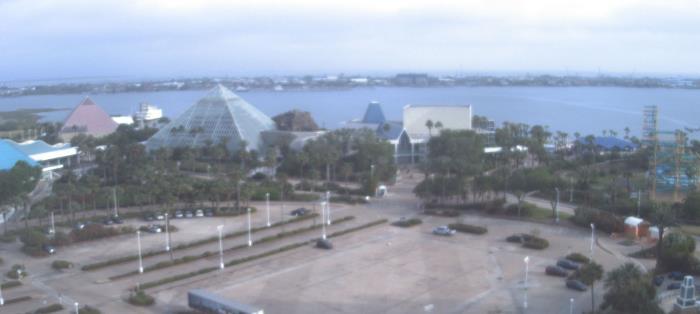 Weather camera view of Moody Gardens Inc..