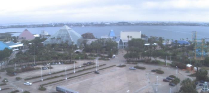 Weather camera view of Moody Gardens Inc..