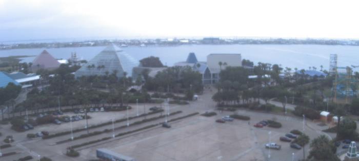 Weather camera view of Moody Gardens Inc..