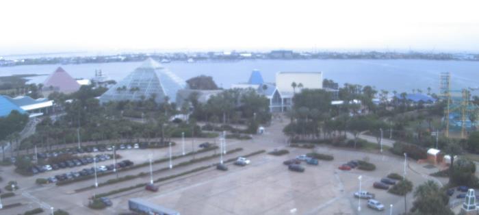 Weather camera view of Moody Gardens Inc..
