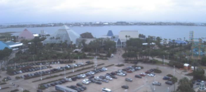 Weather camera view of Moody Gardens Inc..