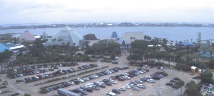 Weather camera view of Moody Gardens Inc..