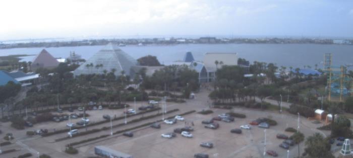 Weather camera view of Moody Gardens Inc..
