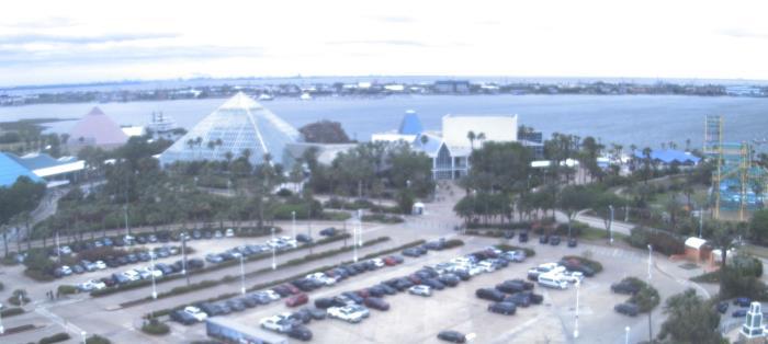 Weather camera view of Moody Gardens Inc..