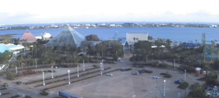 Weather camera view of Moody Gardens Inc..