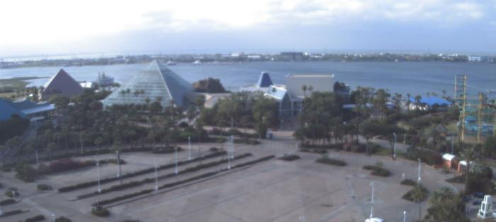 Weather camera view of Moody Gardens Inc..