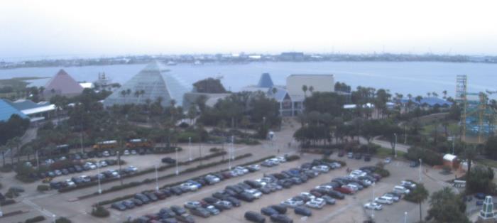 Weather camera view of Moody Gardens Inc..