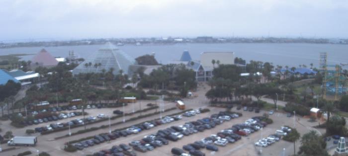 Weather camera view of Moody Gardens Inc..