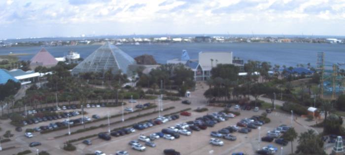 Weather camera view of Moody Gardens Inc..