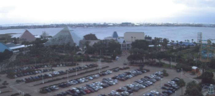 Weather camera view of Moody Gardens Inc..