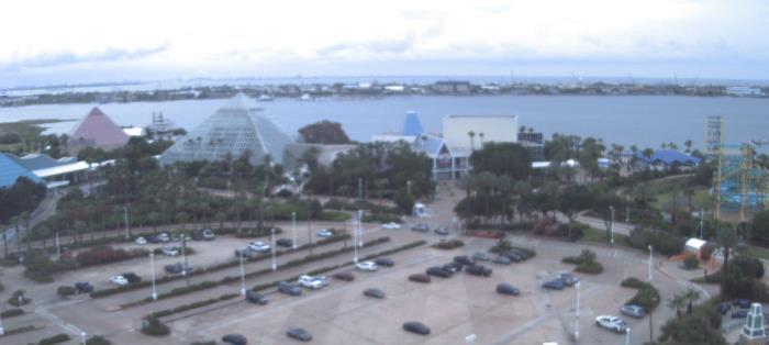 Weather camera view of Moody Gardens Inc..