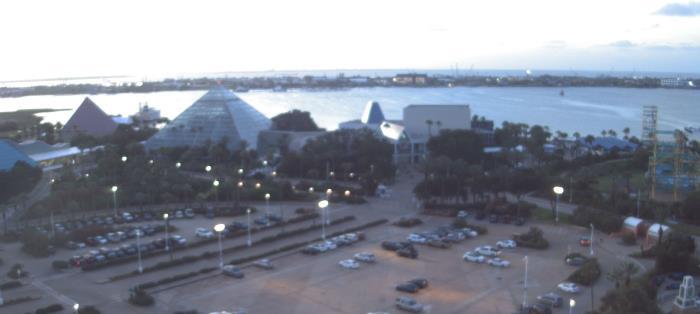 Weather camera view of Moody Gardens Inc..