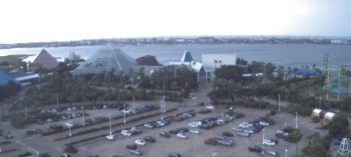 Weather camera view of Moody Gardens Inc..