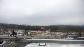 Weather camera view of Garrett County EMA - Grantsville County Roads.