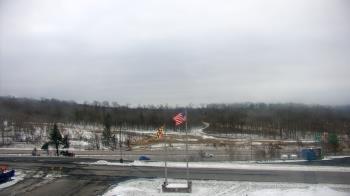 Weather camera view of Garrett County EMA - Grantsville County Roads.