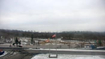 Weather camera view of Garrett County EMA - Grantsville County Roads.