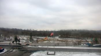 Weather camera view of Garrett County EMA - Grantsville County Roads.