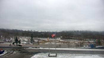 Weather camera view of Garrett County EMA - Grantsville County Roads.