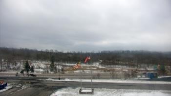 Weather camera view of Garrett County EMA - Grantsville County Roads.