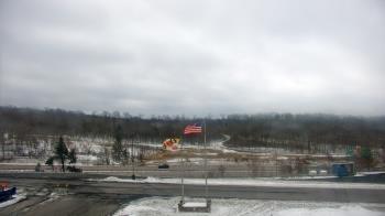 Weather camera view of Garrett County EMA - Grantsville County Roads.