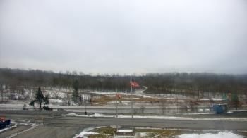 Weather camera view of Garrett County EMA - Grantsville County Roads.