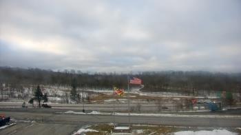 Weather camera view of Garrett County EMA - Grantsville County Roads.