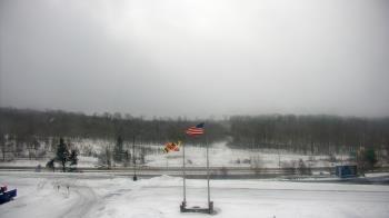 Weather camera view of Garrett County EMA - Grantsville County Roads.