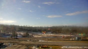 Weather camera view of Garrett County EMA - Grantsville County Roads.