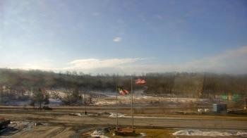 Weather camera view of Garrett County EMA - Grantsville County Roads.