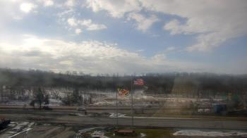 Weather camera view of Garrett County EMA - Grantsville County Roads.