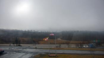 Weather camera view of Garrett County EMA - Grantsville County Roads.