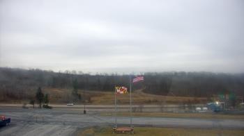 Weather camera view of Garrett County EMA - Grantsville County Roads.