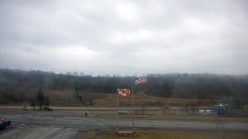 Weather camera view of Garrett County EMA - Grantsville County Roads.