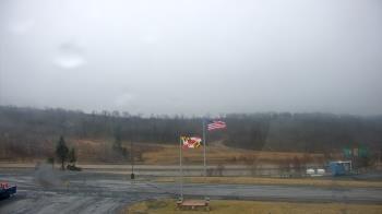 Weather camera view of Garrett County EMA - Grantsville County Roads.