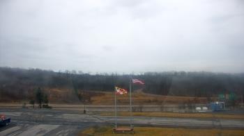 Weather camera view of Garrett County EMA - Grantsville County Roads.