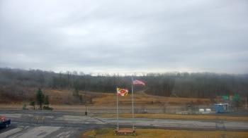 Weather camera view of Garrett County EMA - Grantsville County Roads.