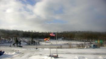 Weather camera view of Garrett County EMA - Grantsville County Roads.