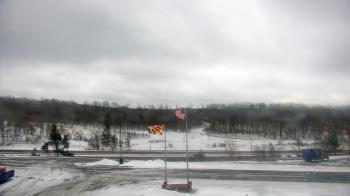 Weather camera view of Garrett County EMA - Grantsville County Roads.