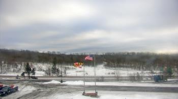 Weather camera view of Garrett County EMA - Grantsville County Roads.