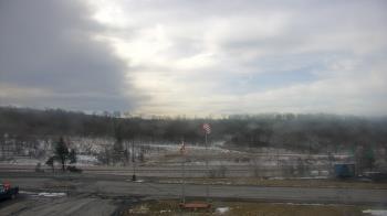 Weather camera view of Garrett County EMA - Grantsville County Roads.