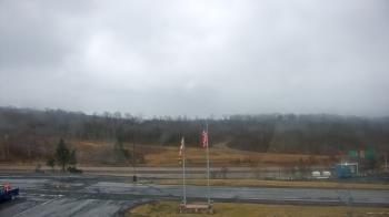 Weather camera view of Garrett County EMA - Grantsville County Roads.